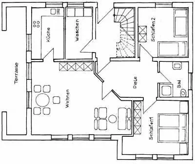 Appartement An Den Weiden - Erdgeschoss Cuxhaven